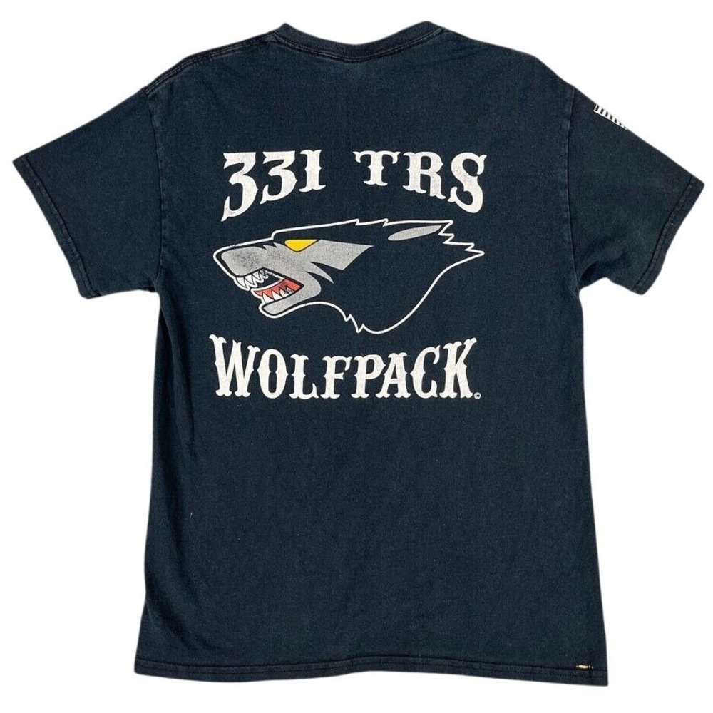 Mens Wolfpack 331 TRS Training Tee Military Graphic M‎ Retrocore Streetwear